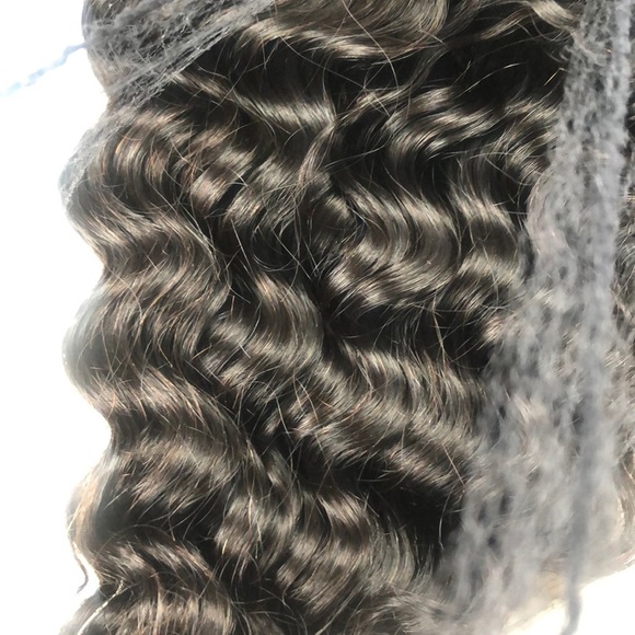 22”  100% HUMAN BRAZILIAN DEEP WAVE  LACEFRONT WIG main image 11